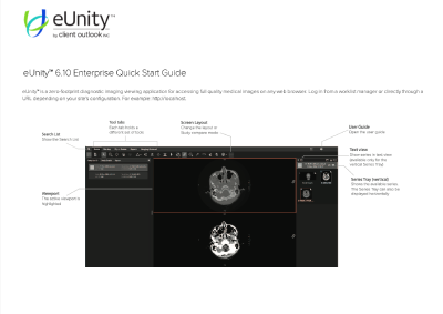 eUnity Quick Start Guide